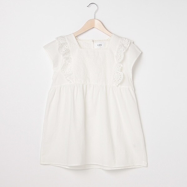 ヨークレースブラウス