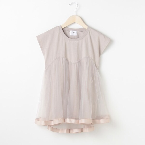 チュールドッキングTシャツ