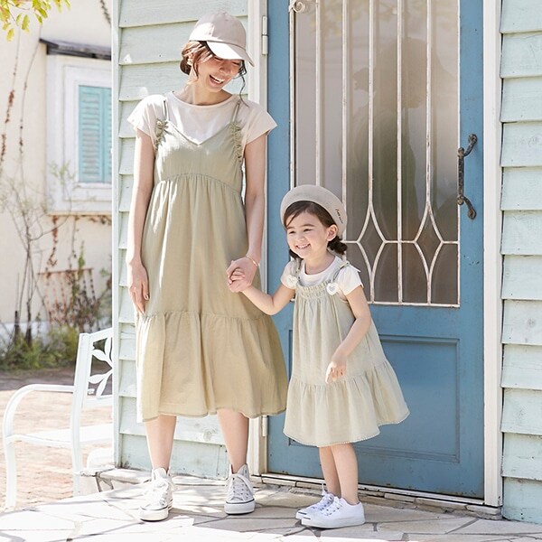 楊柳キャミワンピセット