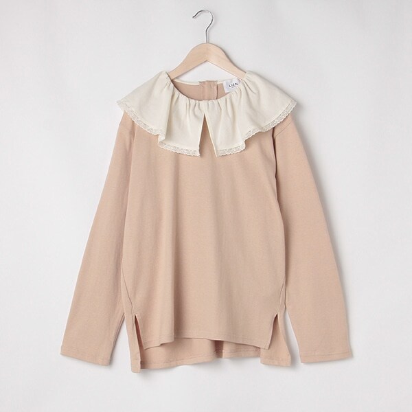 【リンク】レース衿長袖T