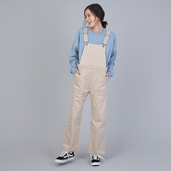 【リンク】コーデュロイサロペット