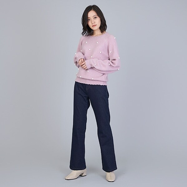 【リンク】フレアーストレッチパンツ