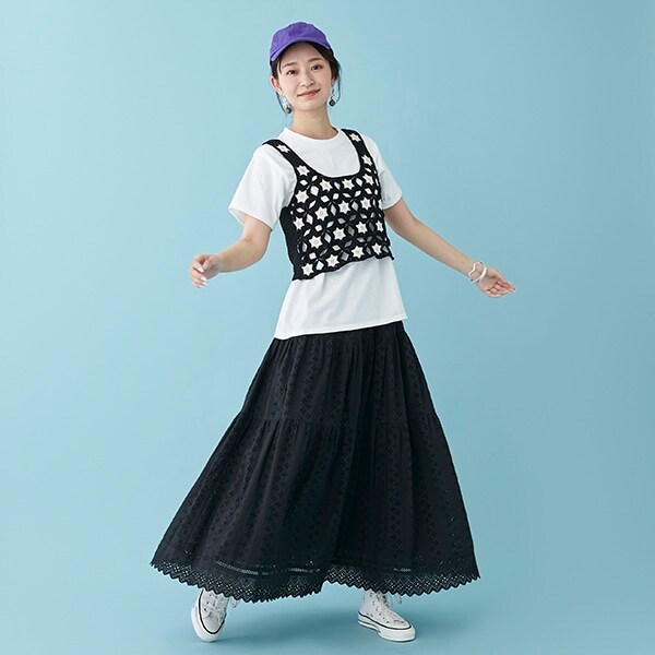 【リンク】レースロングスカート