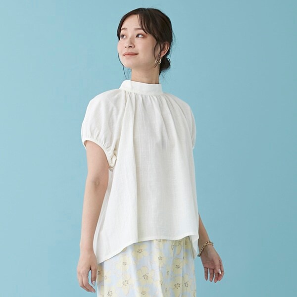 【リンク】ちび衿パフブラウス