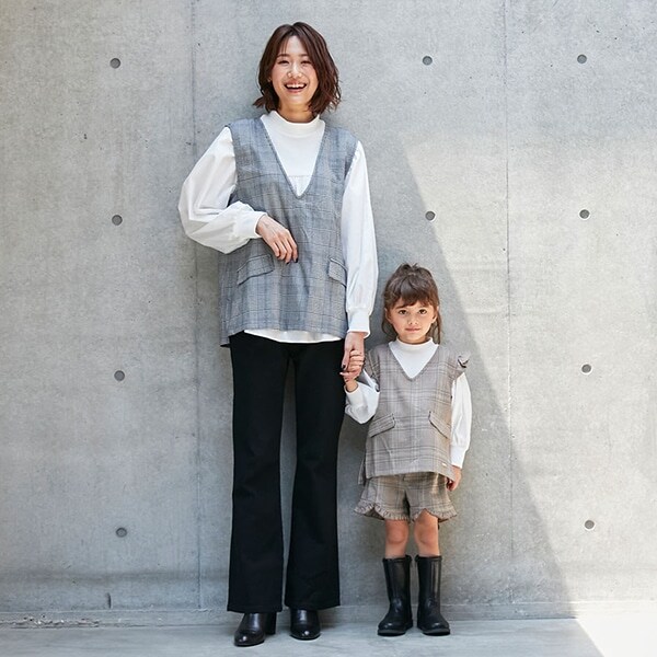 【リンク】ジレ&ブラウスセット