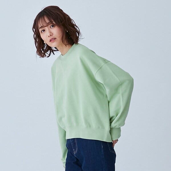 【リンク/裏微起毛】カラートレーナー