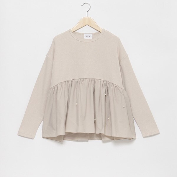 【リンク】パールドットドッキング長T(レディース)