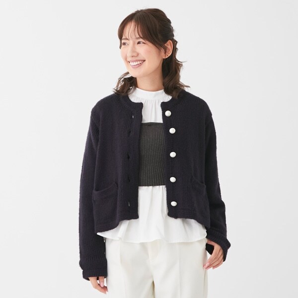 【リンク】ニットジャケット(レディース)