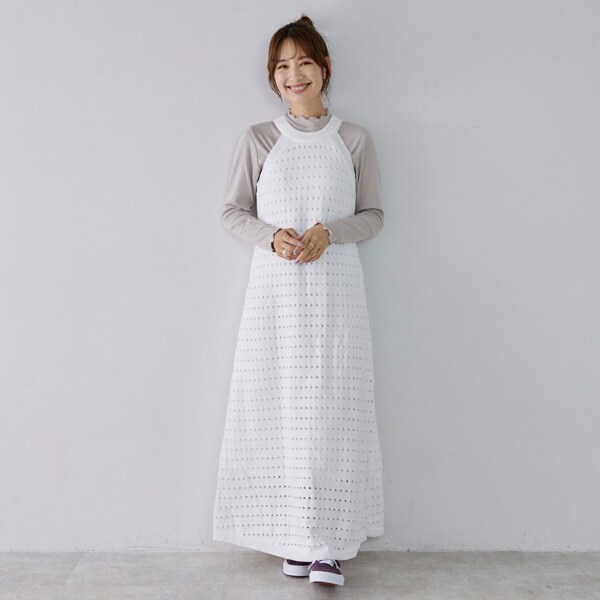 【リンク】アメスリニットワンピTセット(レディース)