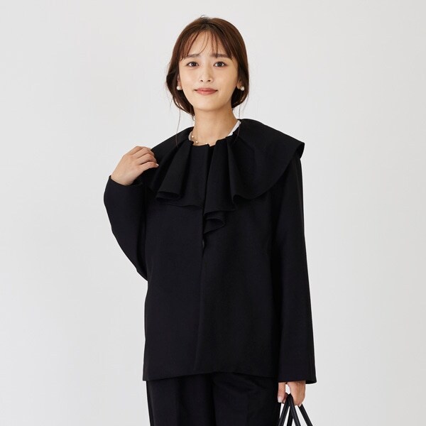 【AJUGA.】フリル衿ジャケット（大人サイズ）