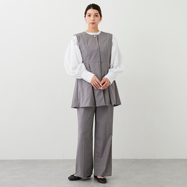 【LADIES】センタープレスワイドPT