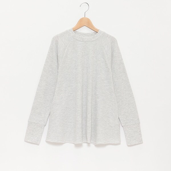 【LADIES】ワッフルロングスリーブT