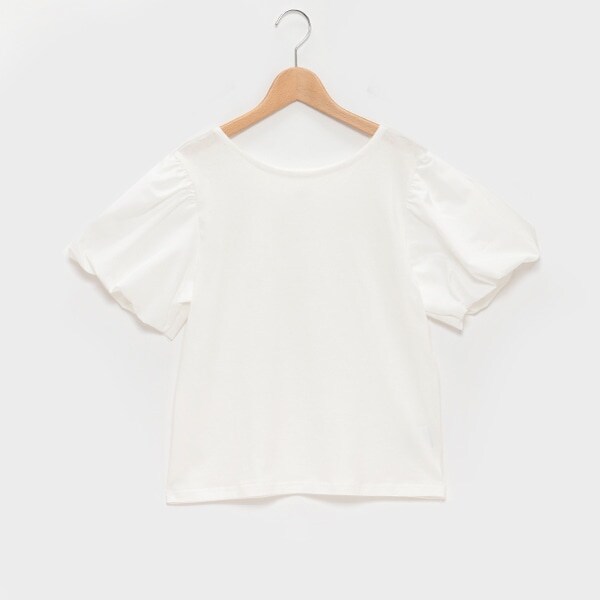 【LADIES】バルーン袖カットTee