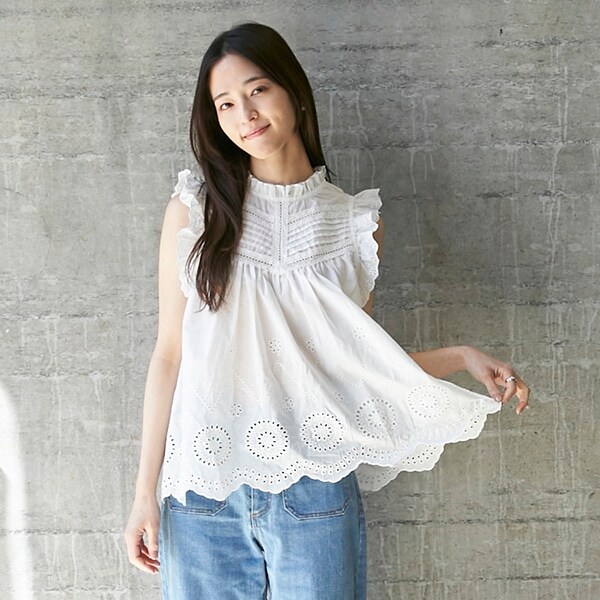 【リンク】オーバーレースチュニック(レディース)