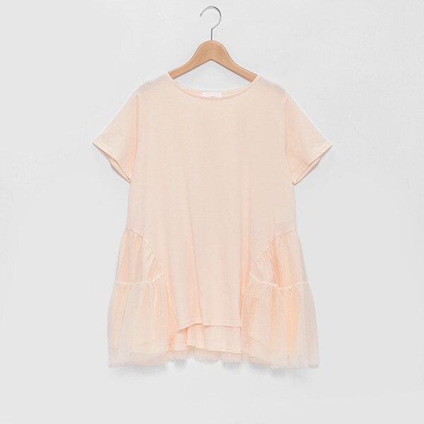 【接触冷感/リンク】チュールペプラムT(大人サイズ)