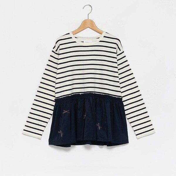 【リンク】リボンペプラム長T