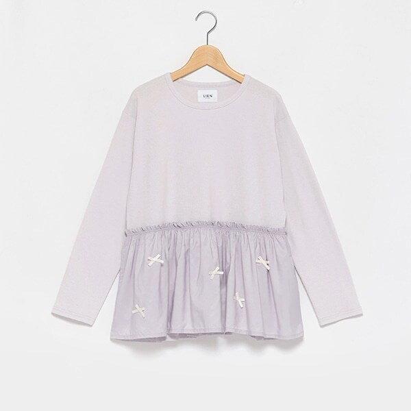 【リンク】リボンペプラム長T