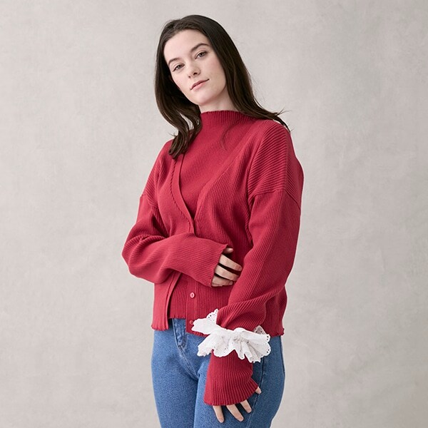 【親子リンク】ニットアンサンブル