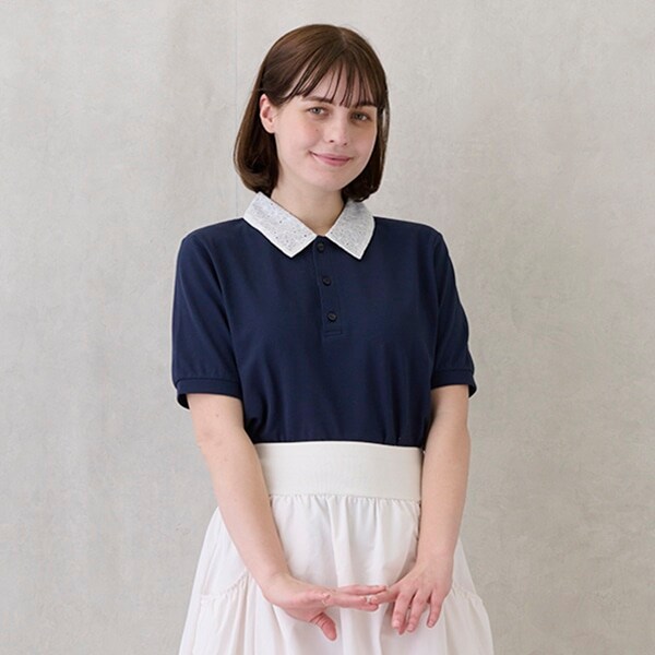 【リンク】ペプラムポロシャツ