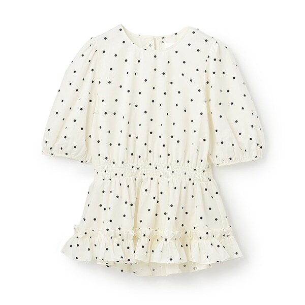 【リンク】パフスリーブ柄チュニック