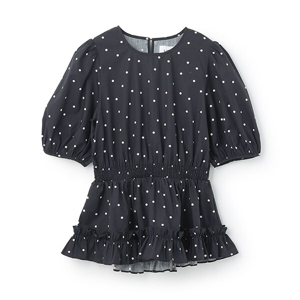 【リンク】パフスリーブ柄チュニック