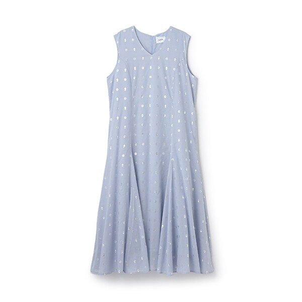 【リンク】箔プリントワンピース