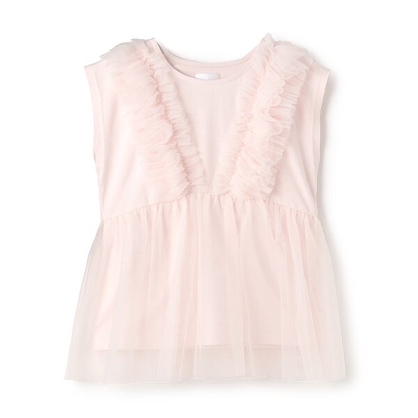 【リンク】チュールドッキング半袖T