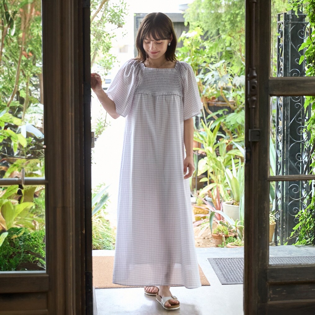 【リンク】スモッキングワンピース