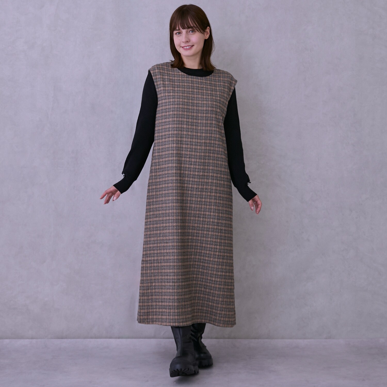 【親子リンク】リボンジャンパースカート