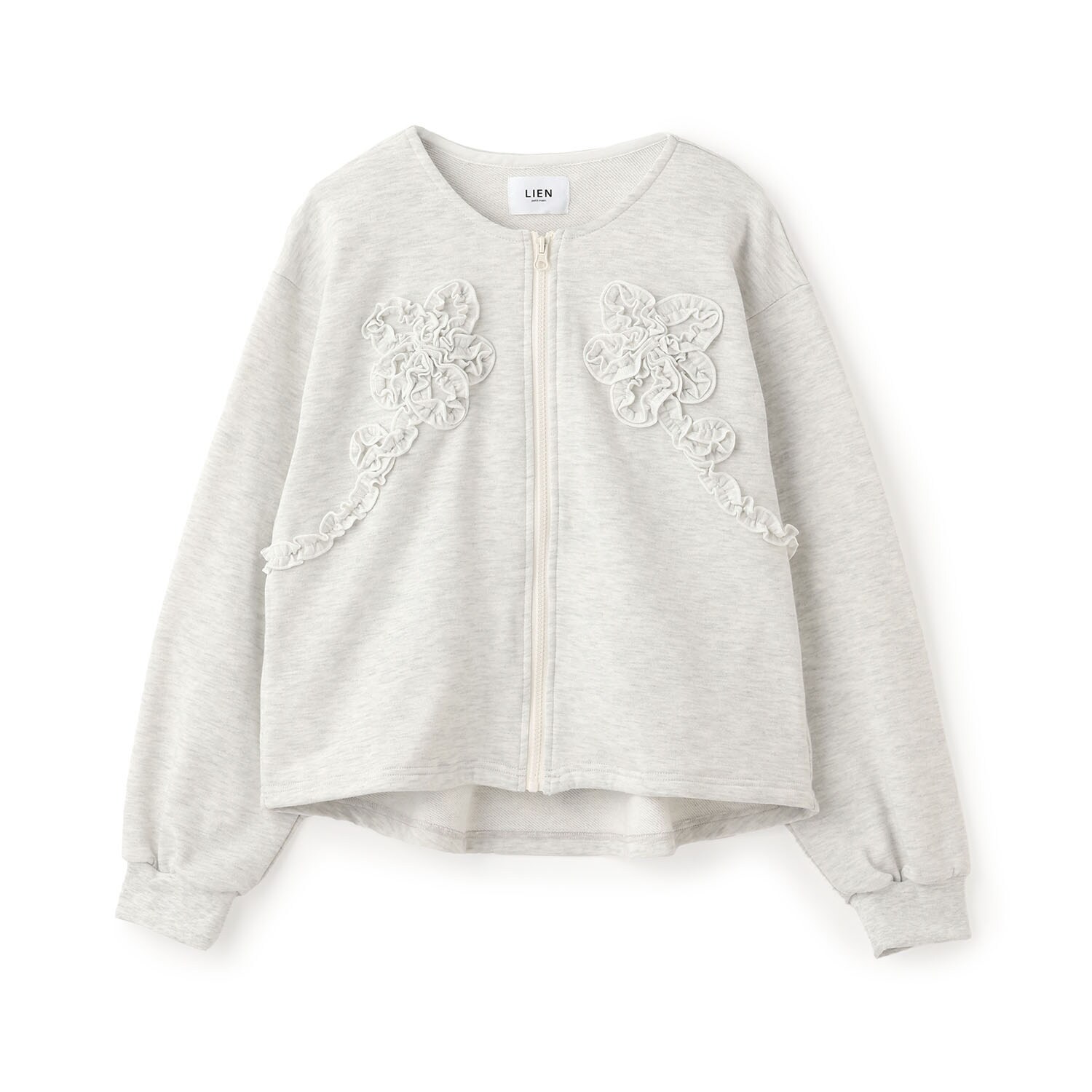 【親子リンク/防汚】フリルモチーフハオリ