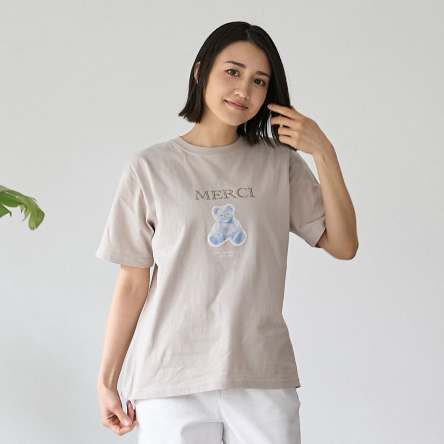 【親子リンク】【接触冷感】15th MERCI半袖Tシャツ