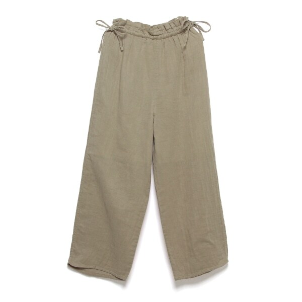 ガーゼロングパンツ