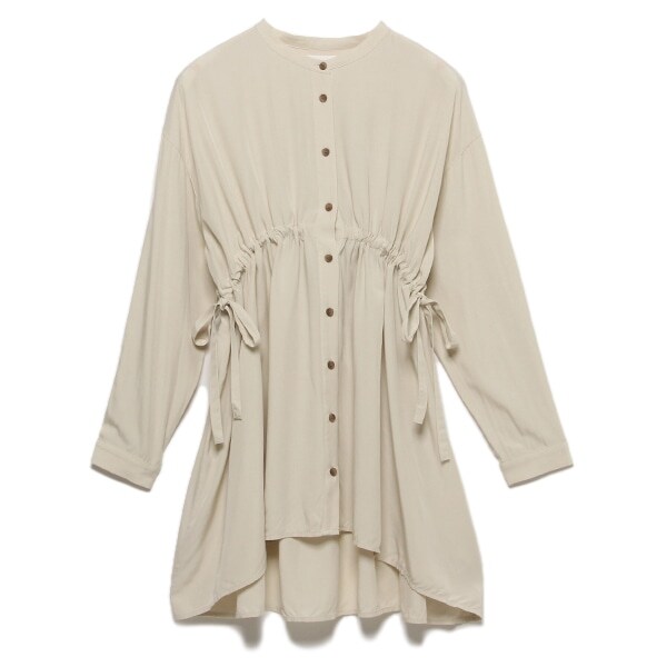 ウエストシャーリングチュニック