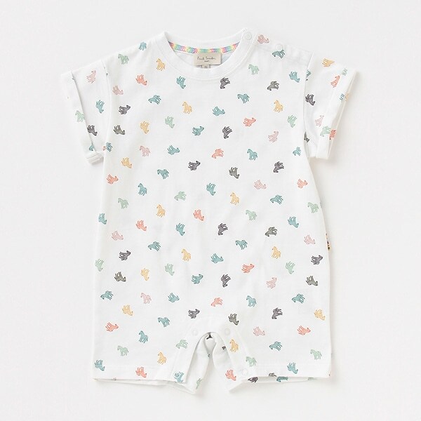 マルチカラー ゼブラ ショートオール