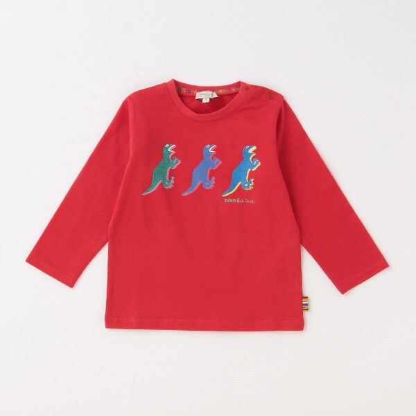 ベビー トリプルディノ長袖Tシャツ