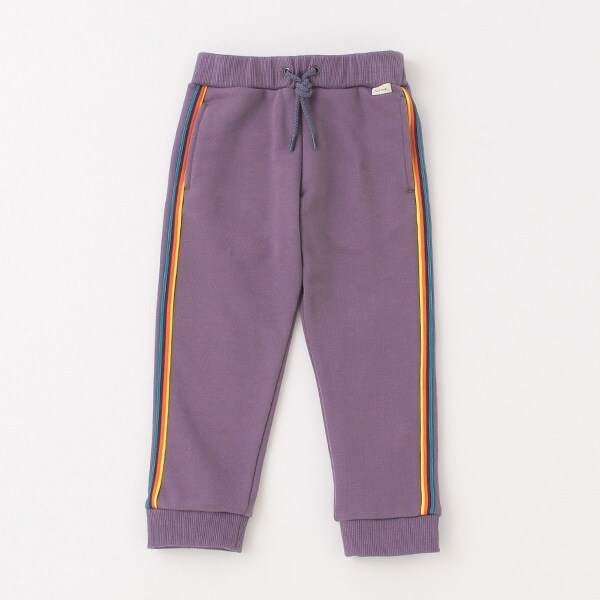 ベビー 裏毛サイドラインパンツ