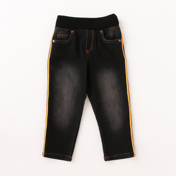 ベビー カットデニムラインパンツ