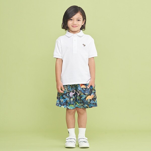 総柄プリントショートパンツ