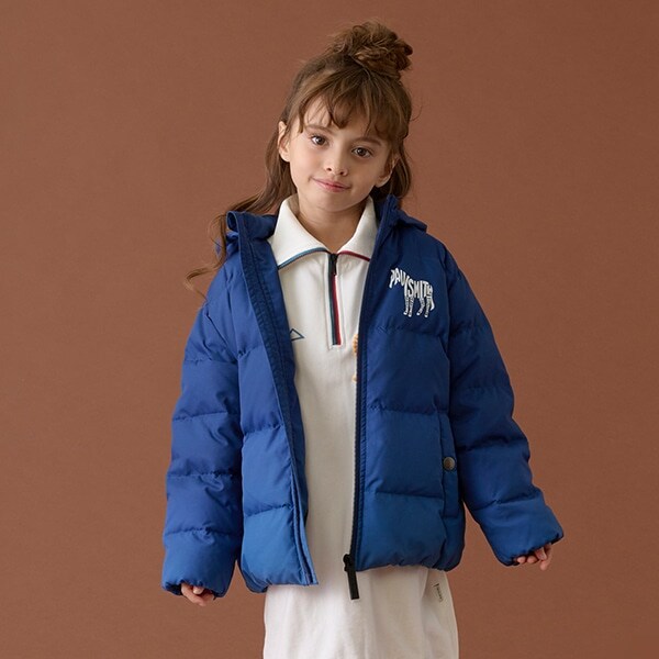 グラデーションプリントダウンブルゾン