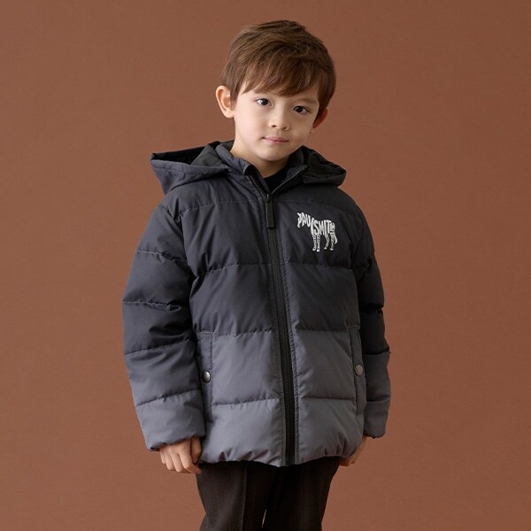 グラデーションプリントダウンブルゾン