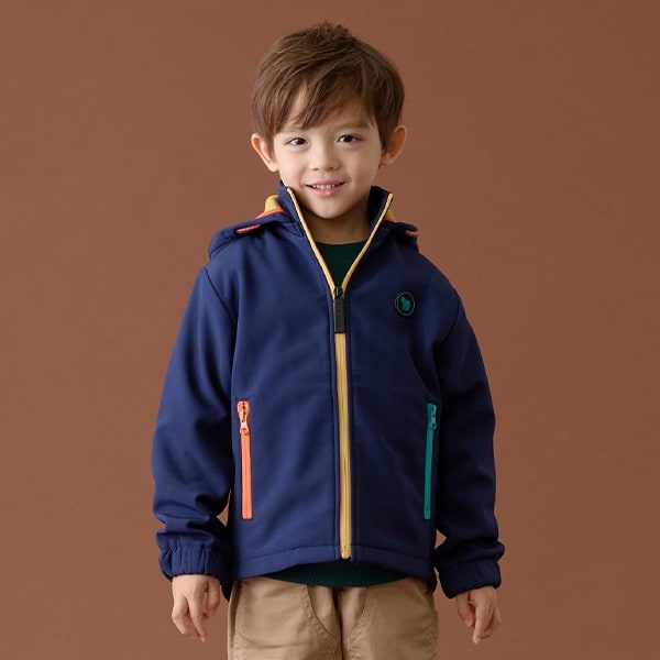 ボンディングジップパーカ