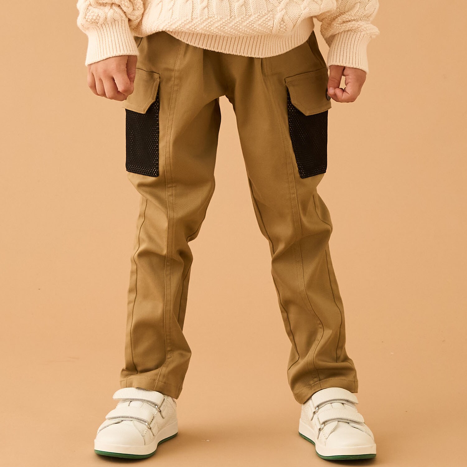 メッシュポケットカーゴロングパンツ