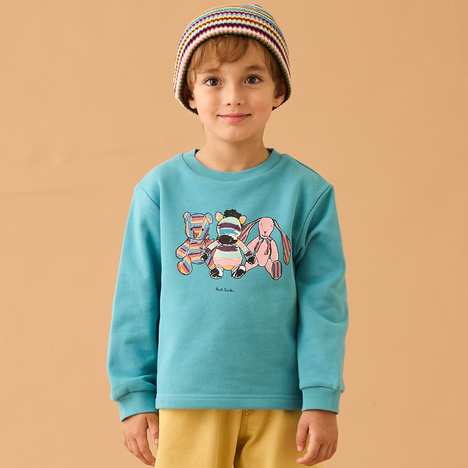 ぬいぐるみ裏毛プルオーバー