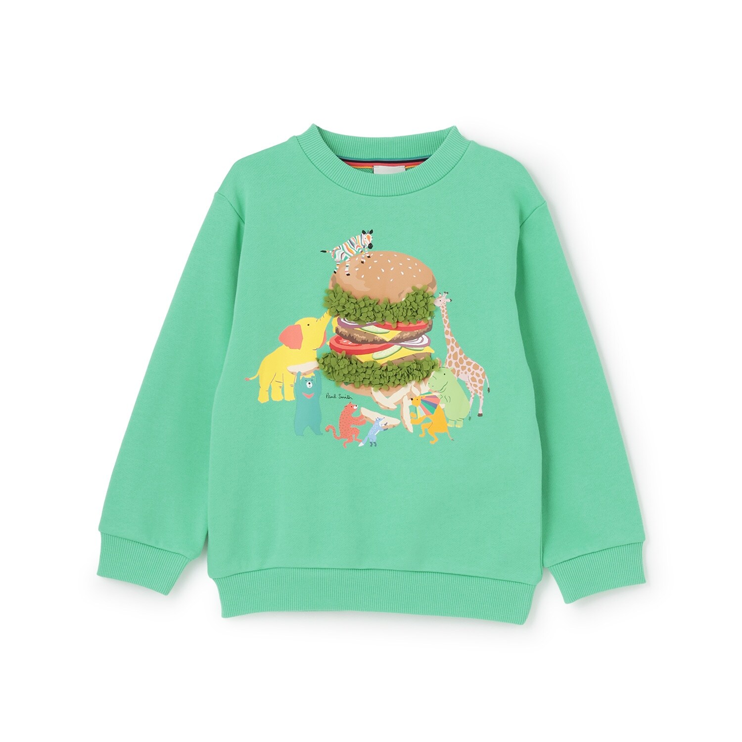アニマルハンバーガー裏毛プルオーバー