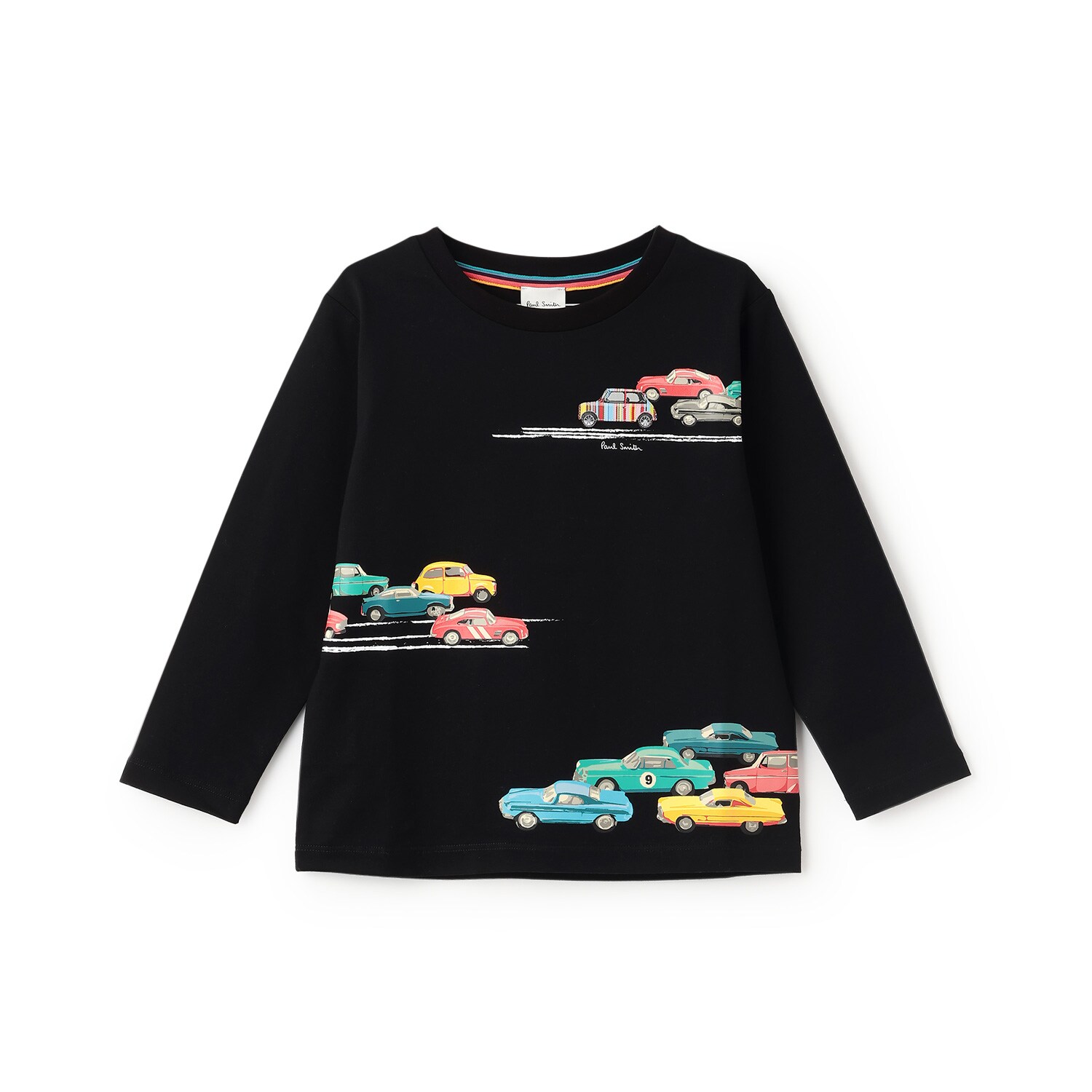 レーシングカー長袖Tシャツ