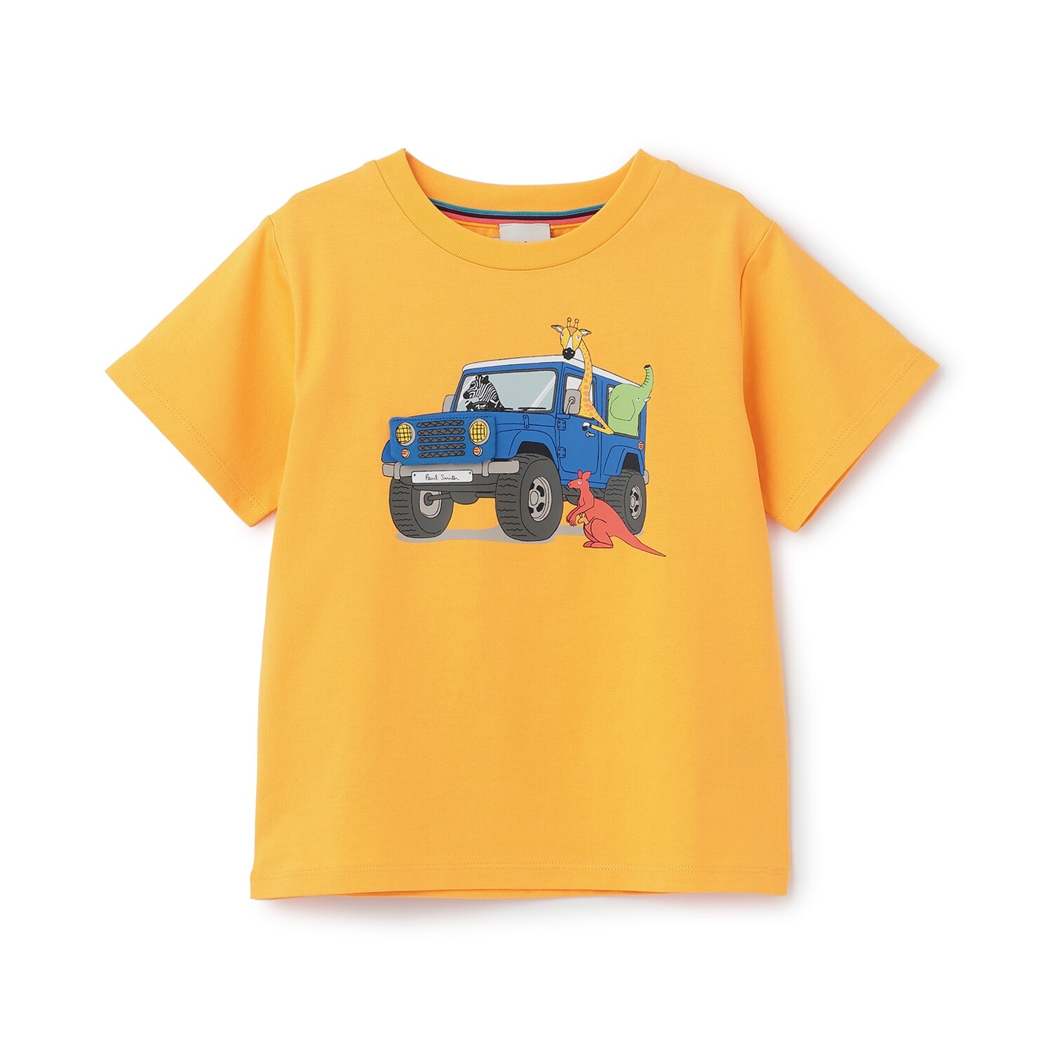 サファリカーアニマル半袖Tシャツ