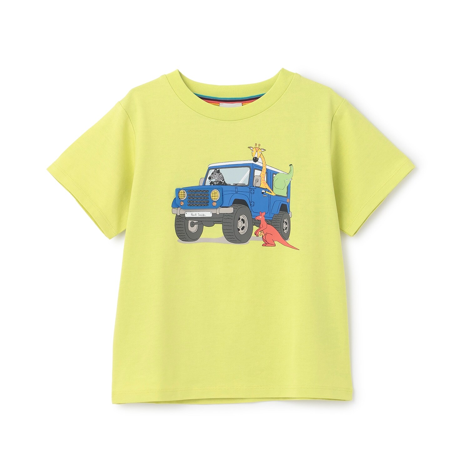 サファリカーアニマル半袖Tシャツ