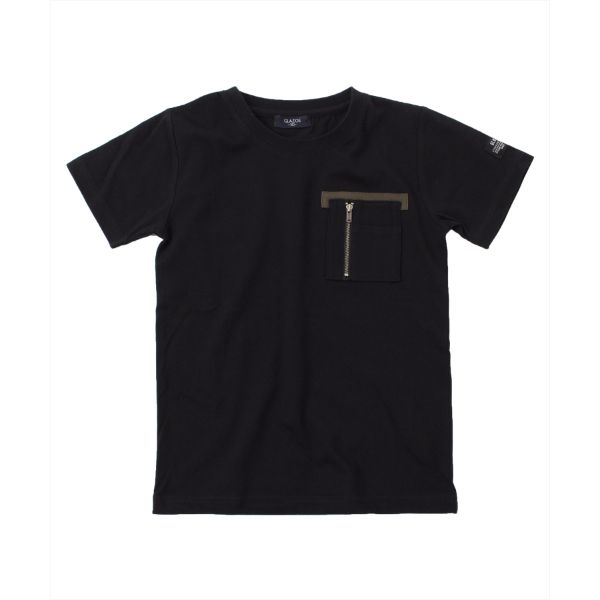 天竺・ミリタリーポケット半袖Tシャツ