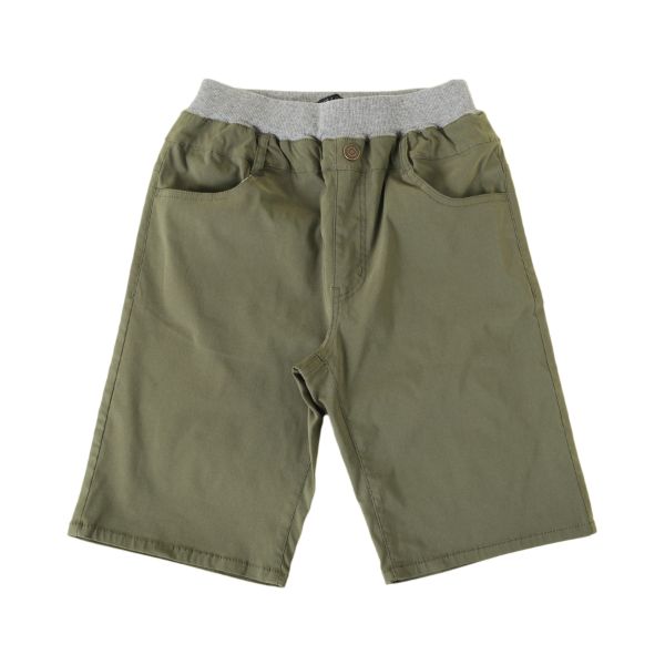 スーパーストレッチ・ウエストリブハーフパンツ