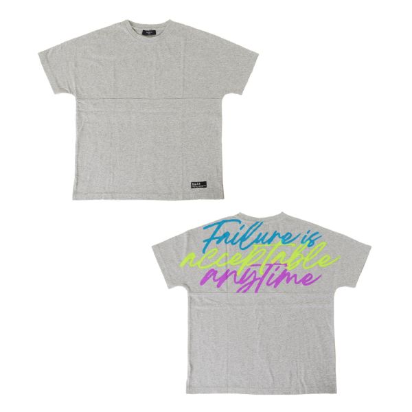 天竺・接触冷感ドルマンスリーブネオンビッグロゴ半袖Tシャツ